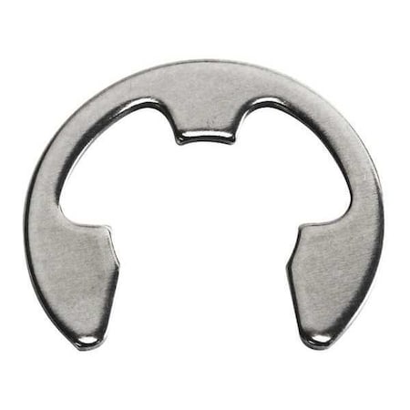 Rotor Clip External-E E-Clip, Stainless Steel, Passivated Finish E-075-SS
