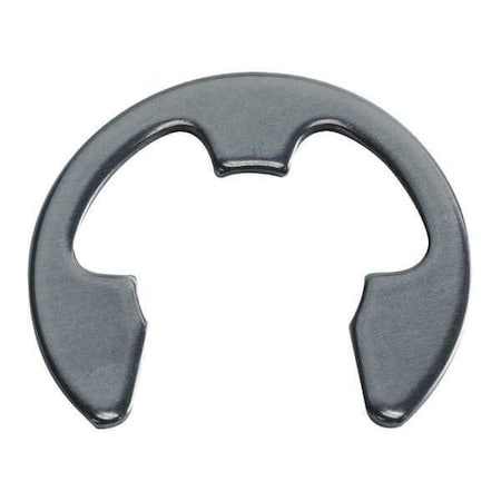 Rotor Clip External-E E-Clip, Steel, Zinc Plated Finish E-025-ZC