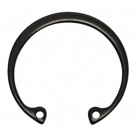 Rotor Clip Internal Retaining Ring, Steel, Black Phosphate