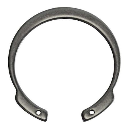 Rotor Clip Internal Retaining Ring, Stainless Steel, Plain Finish, 2.375 in Bore Dia. HOI-237-SS
