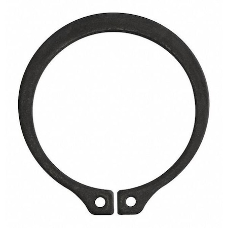 Rotor Clip External Retaining Ring, Steel, Black Phosphate Finish SH-137