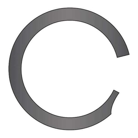 Huyett Internal Retaining Ring, Steel, Plain Finish, 3.625 in Bore Dia. UR-362