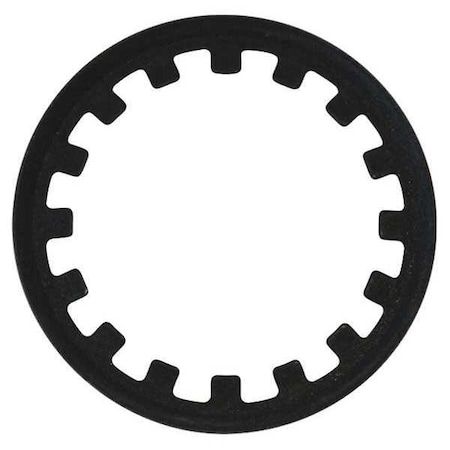 Rotor Clip External Push-On Retaining Ring, Steel, Black Phosphate Finish TX-087