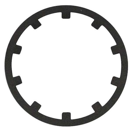 Rotor Clip External Push-On Retaining Ring, Steel Black Phosphate Finish, 1 in Shaft Dia TY-100