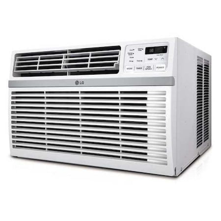 Lg Window Air Conditioner, 115V AC, Cool Only, 12,000 BtuH, 23 5/8 in W. LW1216ER