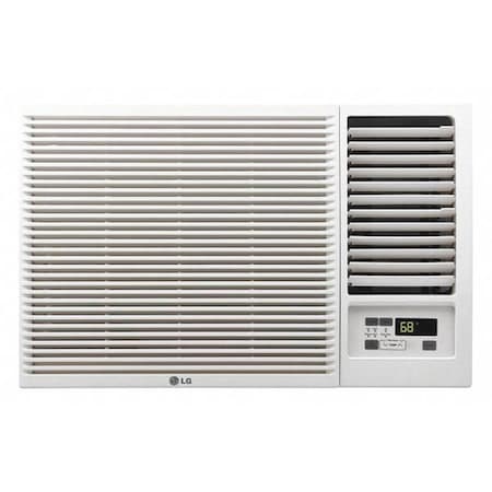 Lg Window Air Conditioner, 208/230V AC, 12,000 BtuH, 23 5/8 in W. LW1216HR