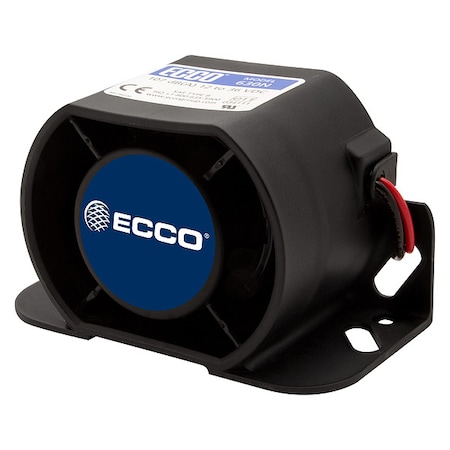 Ecco Back Up Alarm, 107dB, 3 In. H 630N