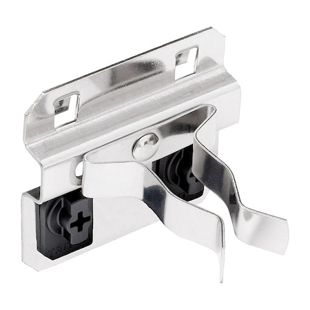 Triton Products 3/4 In. to 1-1/4 In. Hold Range Stainless Steel Extended Spring Clip for Stainless Steel LocBoard, PK3 63107