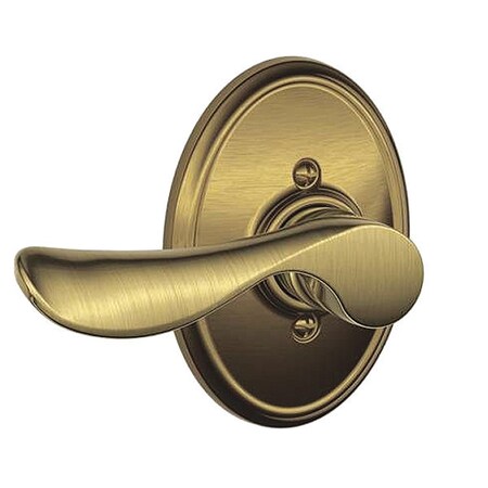 Schlage LH Champagne Lever Wakefield Rose Dummy F94CHP609WKFLH