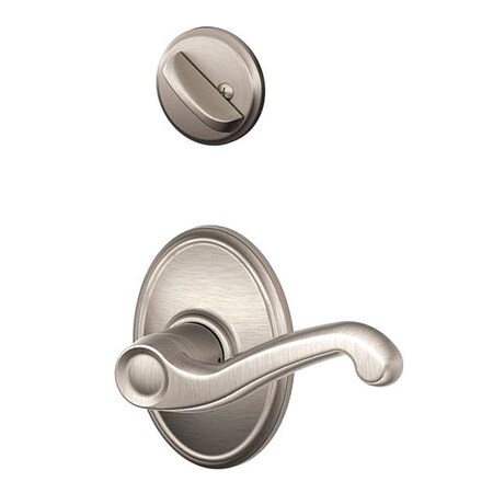 Schlage RH Flair Lever Wakefield Rose Interior A F59FLA619WKFRH