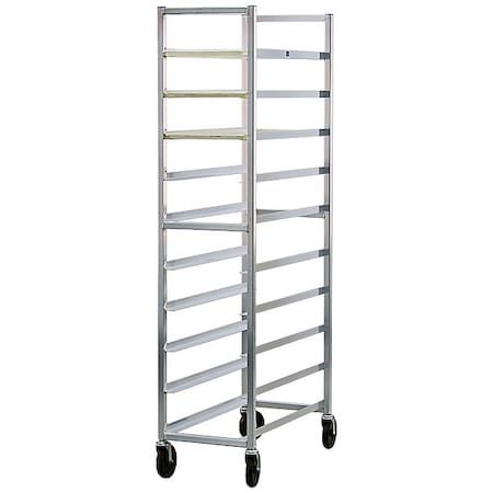 New Age Industrial Platter Rack, 10 Tray, 15.25Wx69Hx30D 6348 | Zoro