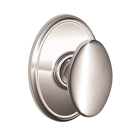 Schlage Siena Knob Wakefield Rose Dummy Interior F94SIE625WKF