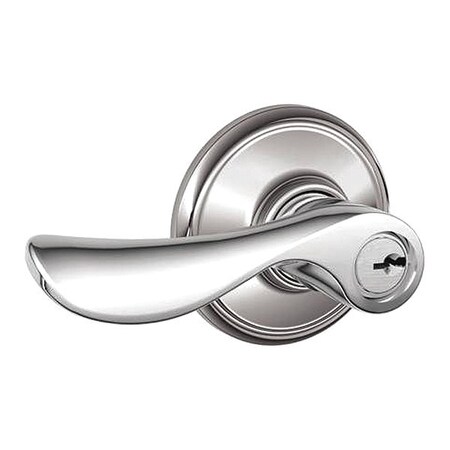 Schlage RH Champagne Lever Storeroom C KWY 16211 F80CHP625RH