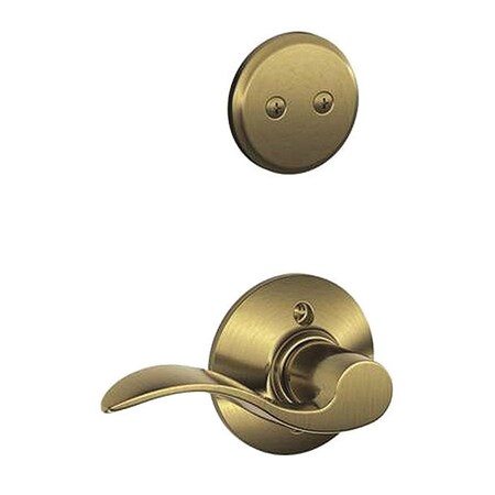 Schlage LH Accent Lever Dummy Interior Trim F94ACC609LH