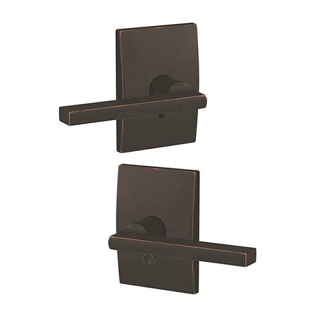 Schlage Latitude Lever Century Rose Pass Priv 16 FC21LAT716CEN