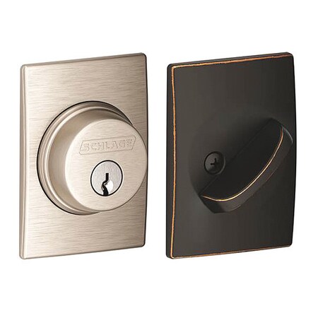 Schlage Century SGL CYL Deadbolt C KWY 12287 101 B60CEN619716