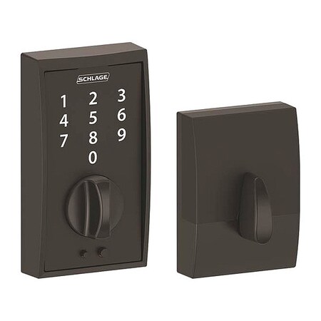 Schlage Century Keyless Touch Deadbolt C KWY 122 BE375CEN622