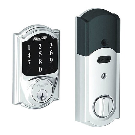 Schlage Camelot Connected Touchscreen Deadbolt C BE468CAM625