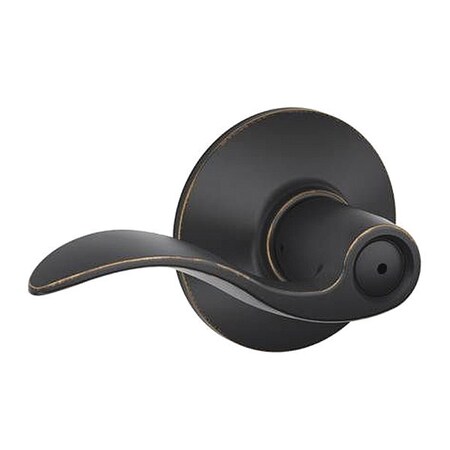 Schlage LH Accent Lever Priv 16080 10027 F40ACC716626LH