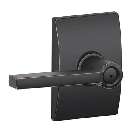 Schlage Latitude Lever Century Rose Priv 16080 1 F40LAT716626CEN
