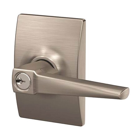 Schlage Eller Lever Century Rose Keyed Entry C K F51AELR619CEN