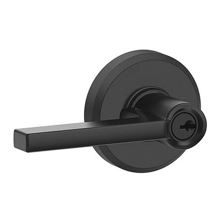 Schlage Latitude Lever Greyson Rose Keyed Entry F51ALAT622GSN