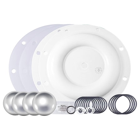 Aro Diaph Pump Repair Kit, Stainless Steel 637119-A4-C