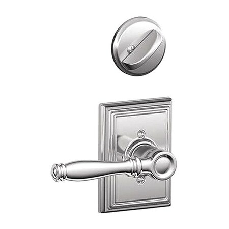 Schlage Birmingham Lever Addison Rose Interior A F59BIR625ADD