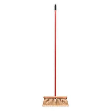 Harper Broom, 48" Metal Handle, Gray, 12" 10804A