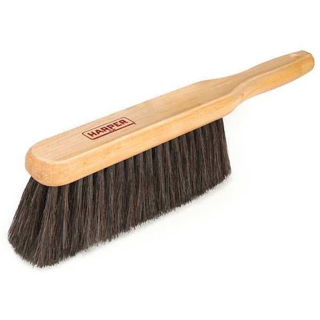 Harper Counter Brush, Horsehair Blend, Wood, Natural, Wood H454
