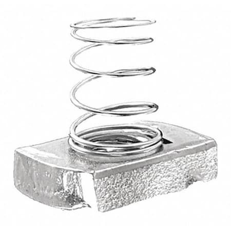 Vast Spring Nut, M12-1.75, 100 PK V200 M3/8-100