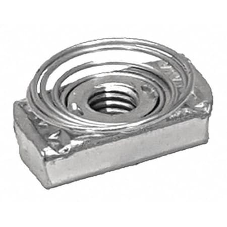 Vast Spring Nut Top, 1/2"-13"X1/2"EG, PK100 V225 1/2-100