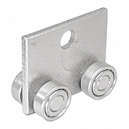 Vast Trolley 4-Wheel 9/16", 1-Hole EG, PK10 V389-10