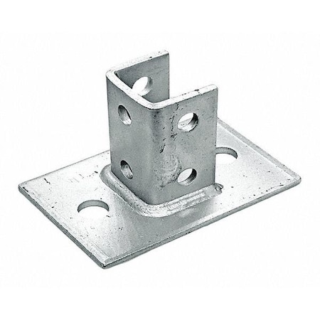 Vast Post Base, 3-1/4X8" Flush Mount E/G, PK10 V63SQEG-10