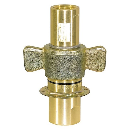 Buyers Products 1 Inch Wing-Type Hydraulic Quick Coupler Male And Female Assembly QDWC16