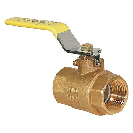 Buyers Products 1-1/2 Inch Brass Body Ball Valve HBV150
