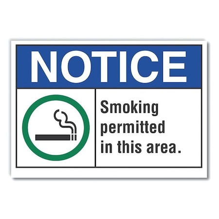 Lyle Notice Sign, 7" H, 10" W, Non-PVC Polymer, Vertical Rectangle, English, LCU5-0032-ED_10x7 LCU5-0032-ED_10x7