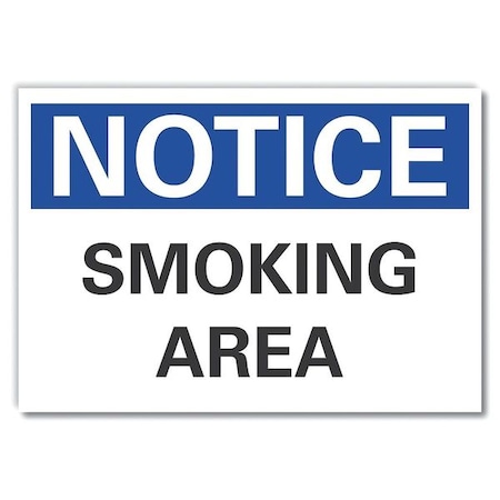 Lyle Notice Sign, 7" H, 10" W, Non-PVC Polymer, Vertical Rectangle, English, LCU5-0081-ED_10x7 LCU5-0081-ED_10x7