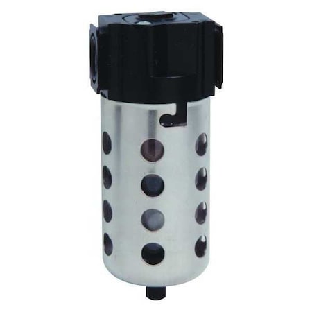 Arrow Pneumatics Filter, 40 Micron, Poly Bowl, 3/8" F353