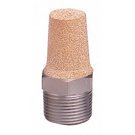 Arrow Pneumatics Pneumatic Exhaust Muffler, 3/8" ASP-3