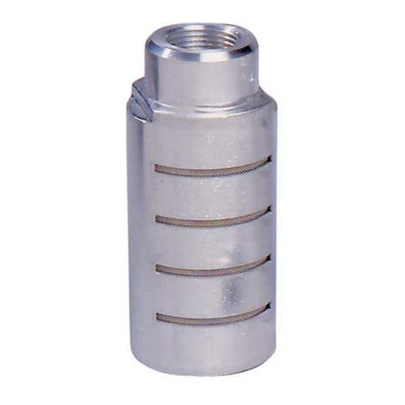 Arrow Pneumatics Female Alum Pneumatic Silencer, 1/4", PK5 ASQF-2F