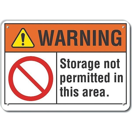 Lyle Facility Sign, 7 in H, 10 in W, Plastic, Vertical Rectangle, English, LCU6-0008-NP_10X7 LCU6-0008-NP_10X7