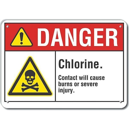 Lyle Reflalum Danger Chlorine., 10"x7", LCU4-0038-RA_10X7 LCU4-0038-RA_10X7