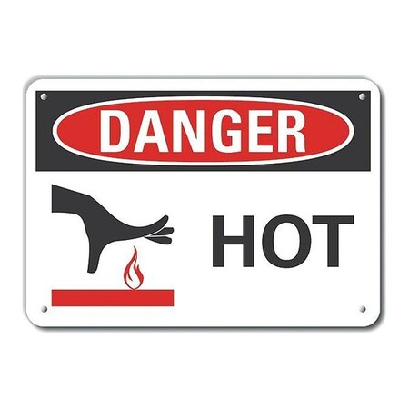 Lyle Reflalum Danger Hot, 10"x7", Width: 10 in, LCU4-0257-RA_10X7 LCU4-0257-RA_10X7