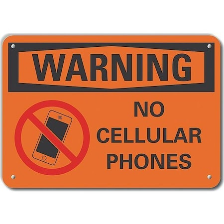 Lyle Danger Sign, 10 in Height, 14 in Width, Plastic, Horizontal Rectangle, English LCU6-0044-NP_14X10