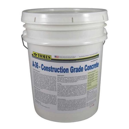 Je Tomes Concrete Patch and Repair, Pail, Gray, Tomes A-36