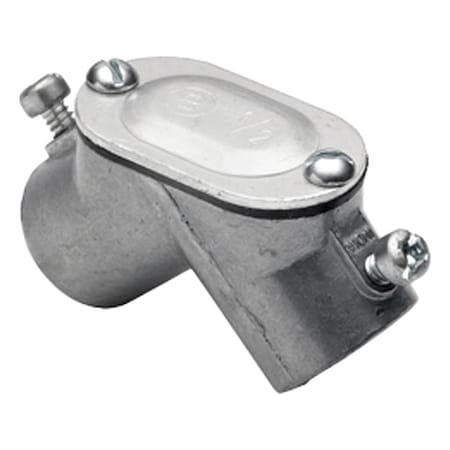 Bridgeport Fittings Metallic Conduit Outlet Bodies, 1/2" Hub 61-DC