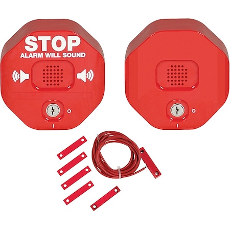 Safety Technology International Exit Alarm, Double Door, Remote Horn STI-6404