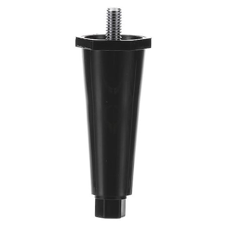 Component Hardware Blk Applianc3 Leg, 3/8-16 x 5/8"L Prot S A60-0631