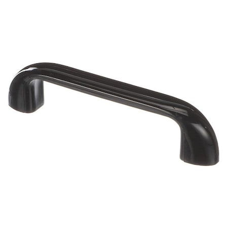 Component Hardware Black Nylon Drawer Pull, 4" OC P52-1010